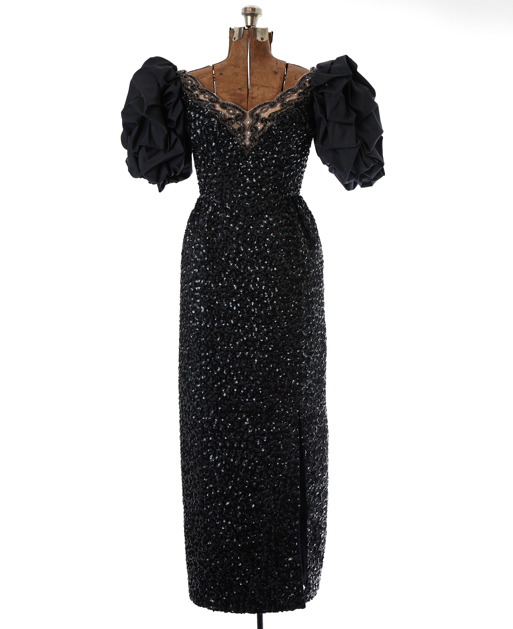 mike benet formals dress 1960s Mike benet Formal Gown